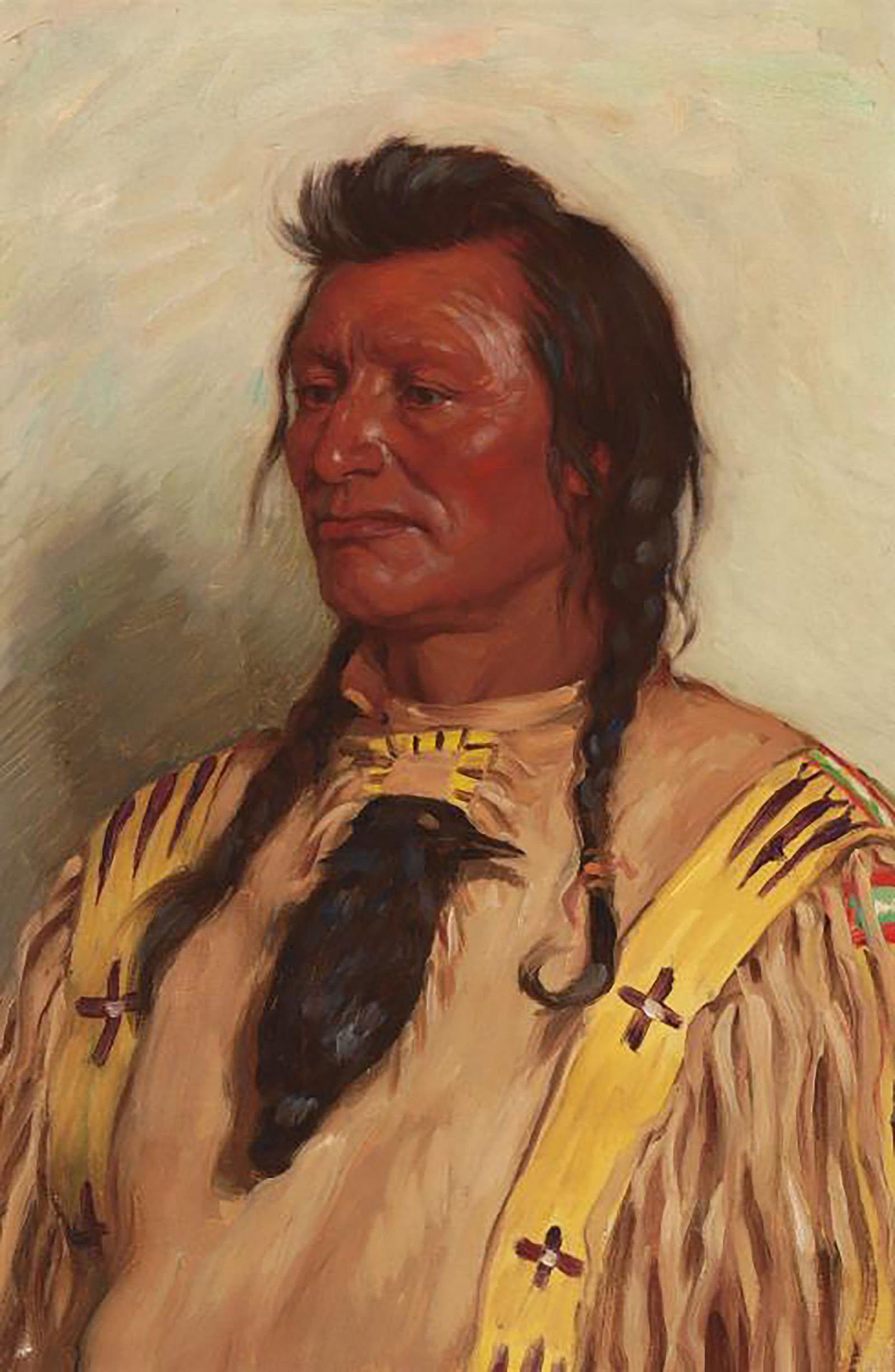 Otter Robe, Gros Ventre; [Chief Otter Robe]